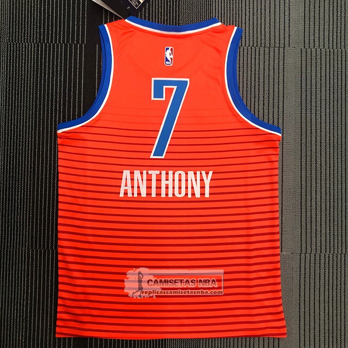 Camiseta Oklahoma City Thunder Darius Bazley NO 7 Statement 2021 Naranja